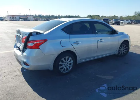 2016 Nissan Sentra Fe+ S/S/Sl/Sr/Sv from USA, damaged, VIN 3N1AB7AP1GL657487